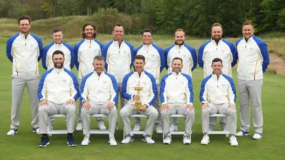 Ryder Cup Team Europe pictured