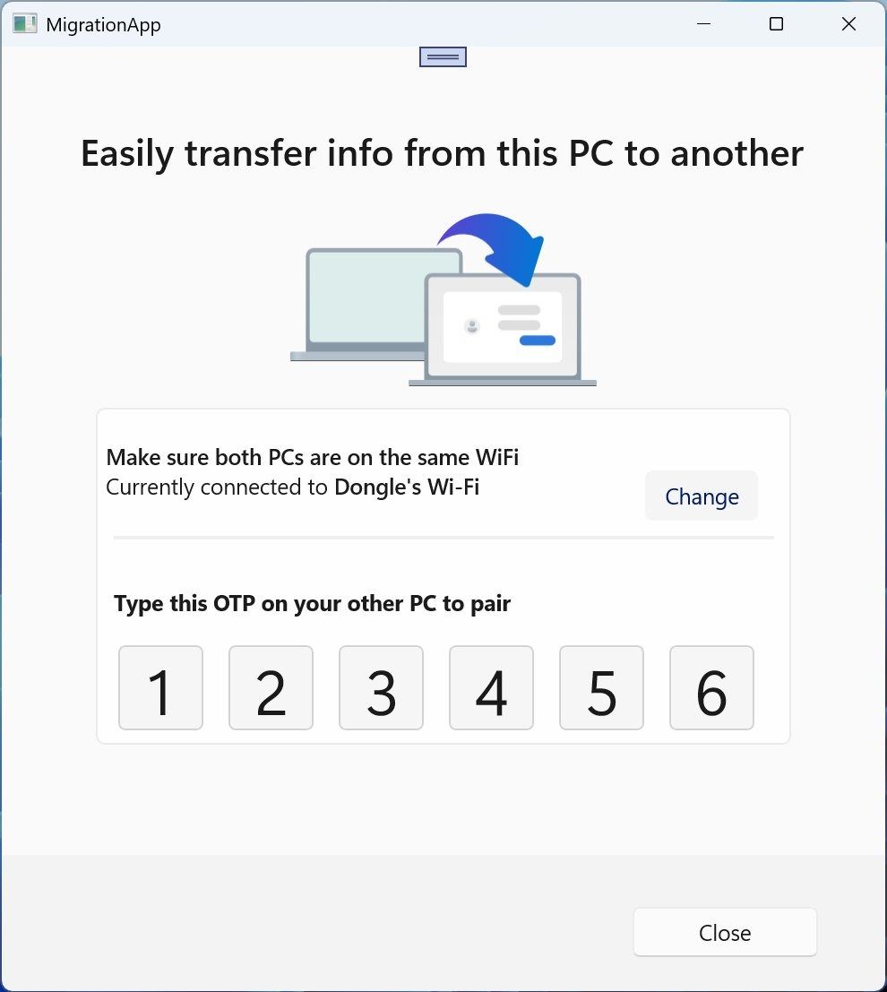 Windows 11 Migration images