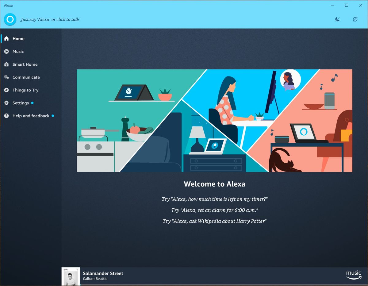 Amazon Alexa Windows 10