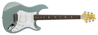 PRS's SE Silver Sky guitar in Stone Blue