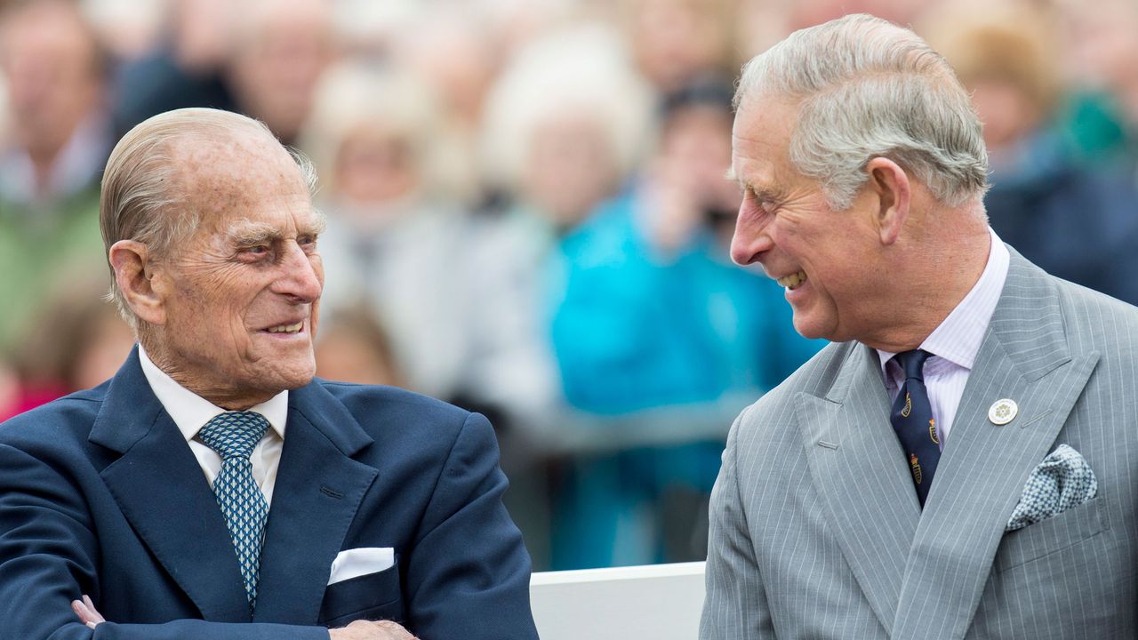 Prince Charles and Prince Philip