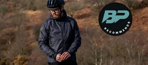 Endura GV500 Insulated jacket with a Bike Perfect recommends badge