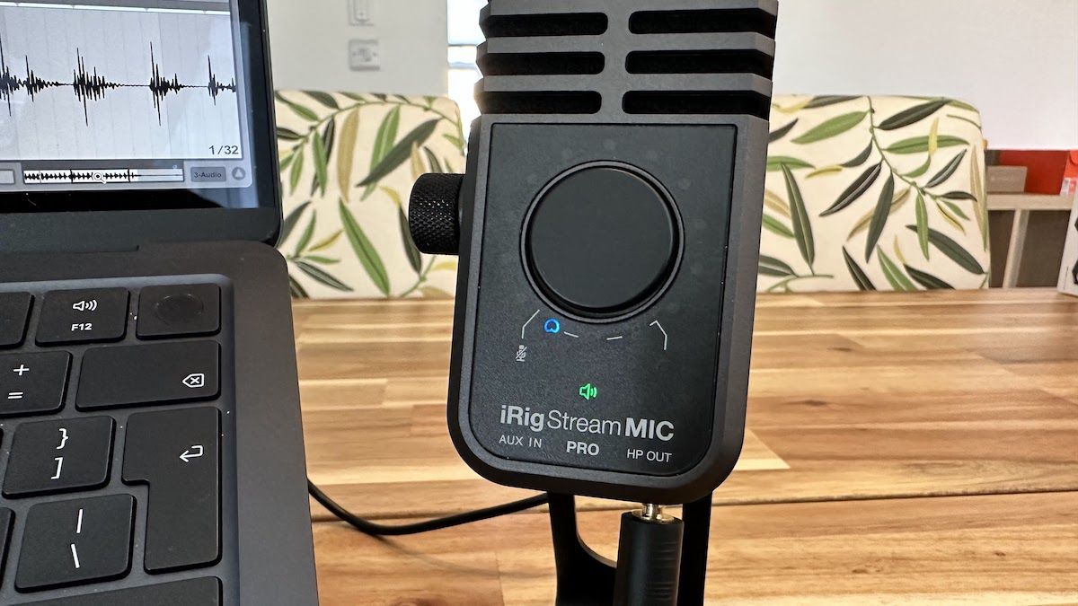 IK Multimedia iRig Stream Mic Pro review | MusicRadar