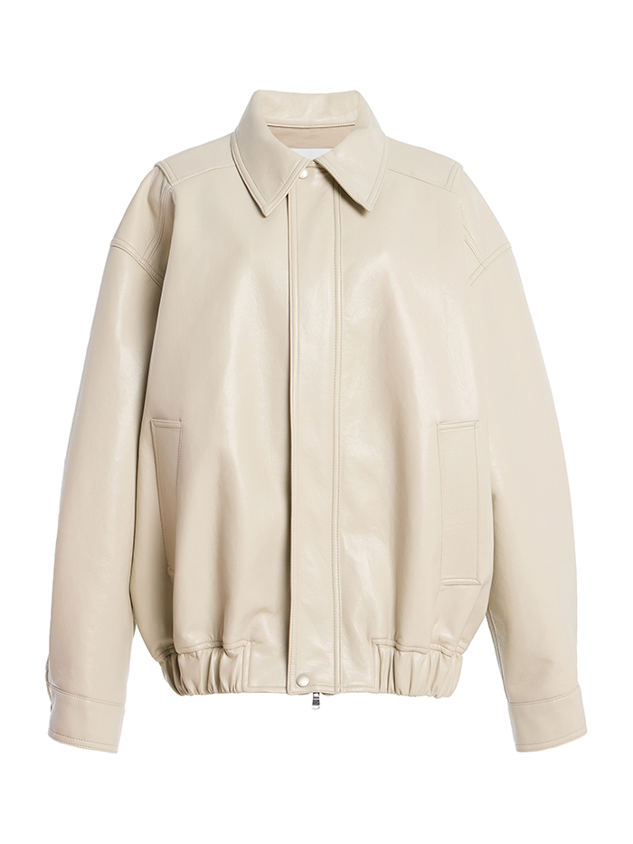 Agolde, Aston Leather Bomber Jacket