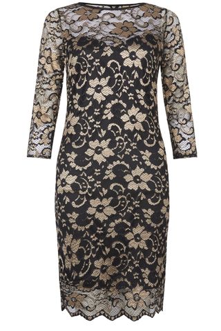 Primark Floral Foil Overlay Dress, £15