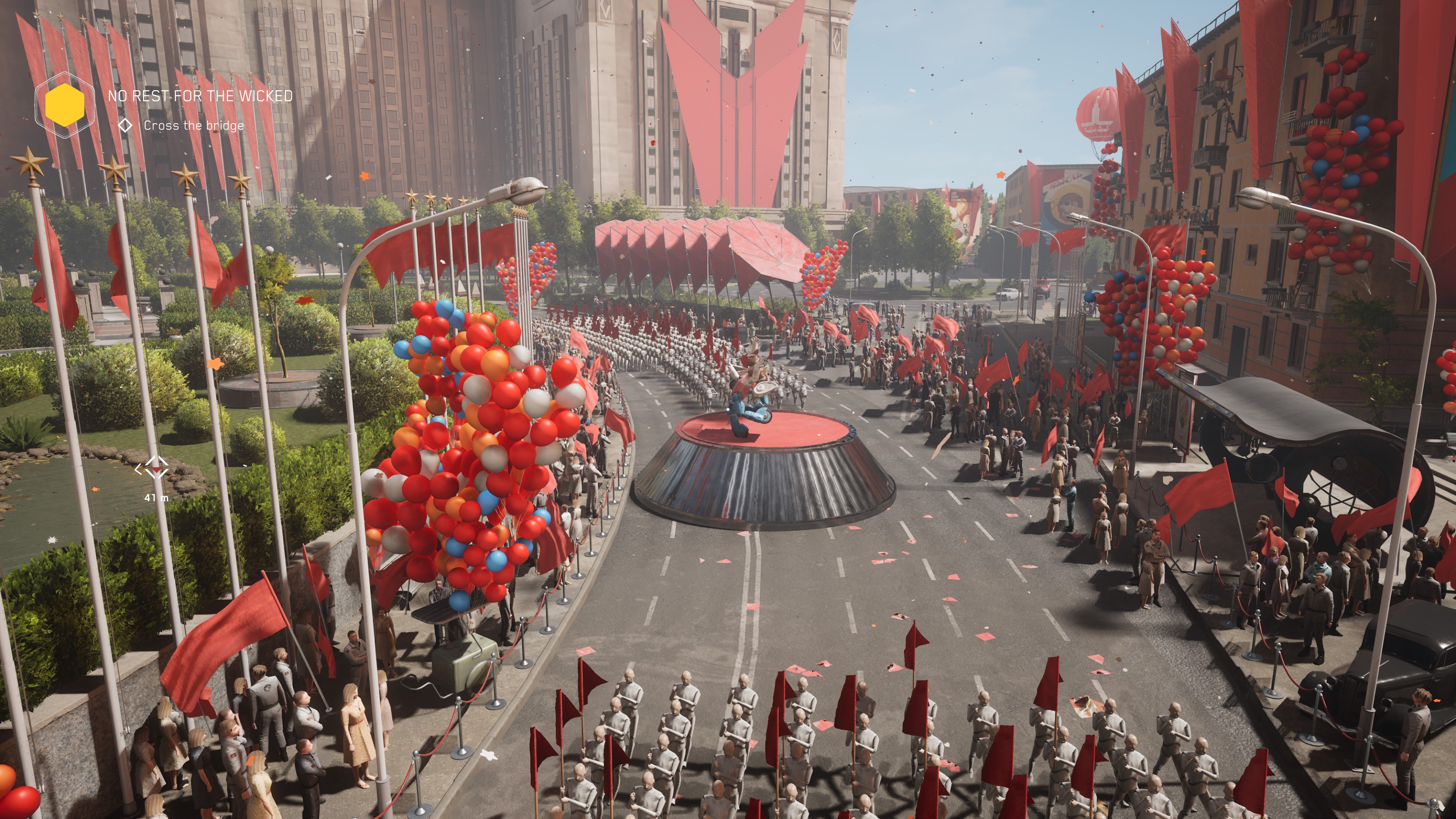 In-game screenshot of Atomic Heart.