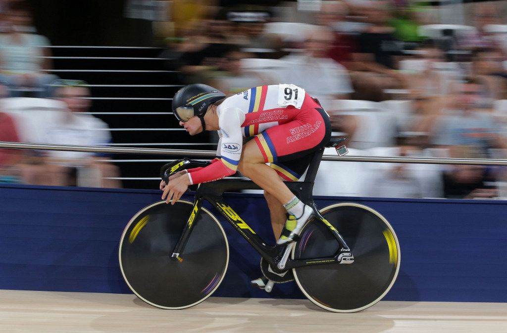 Matthew Glaetzer in the men's sprint