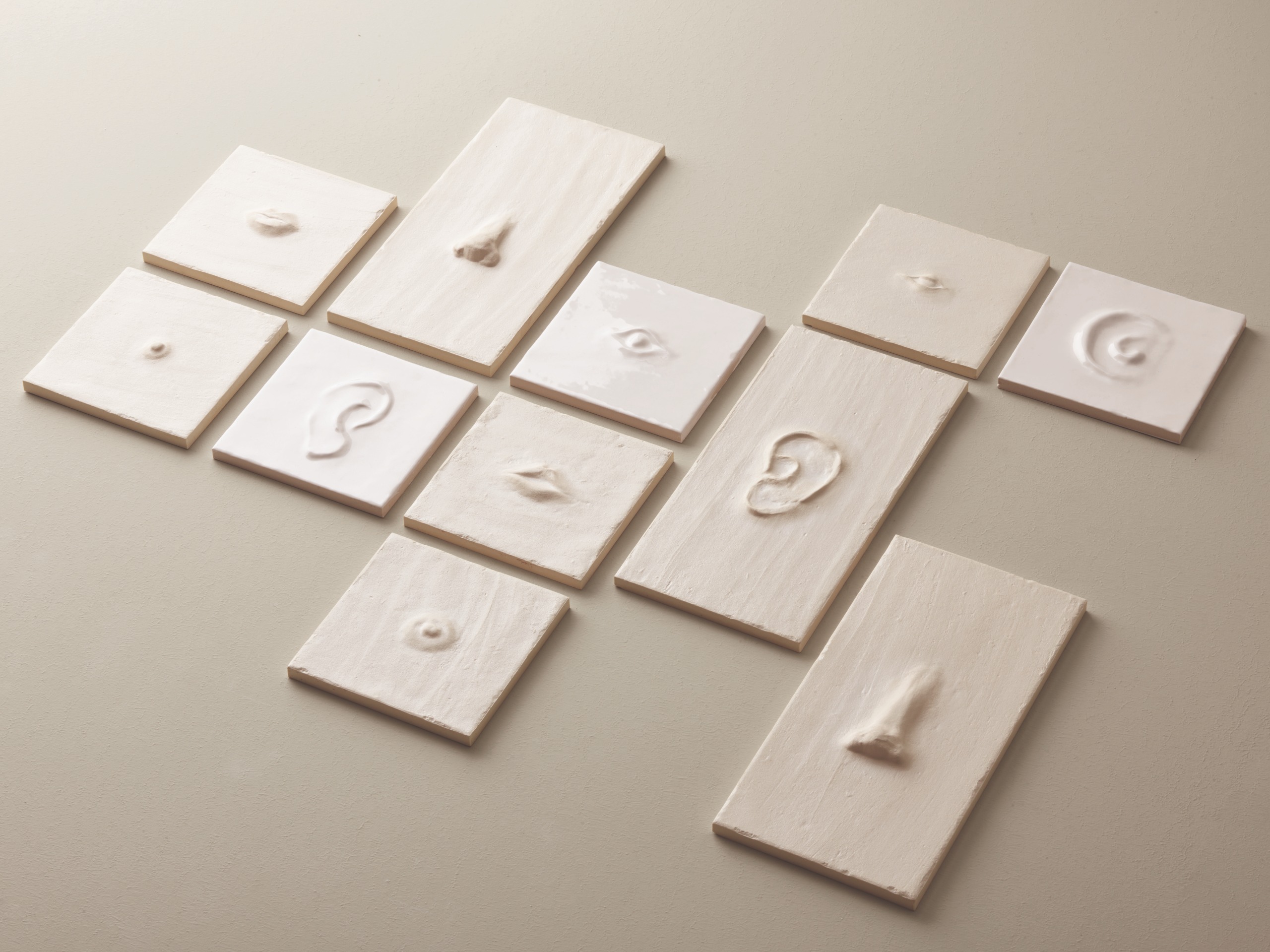 Mutina tiles by Faye toogood in neutral tones 