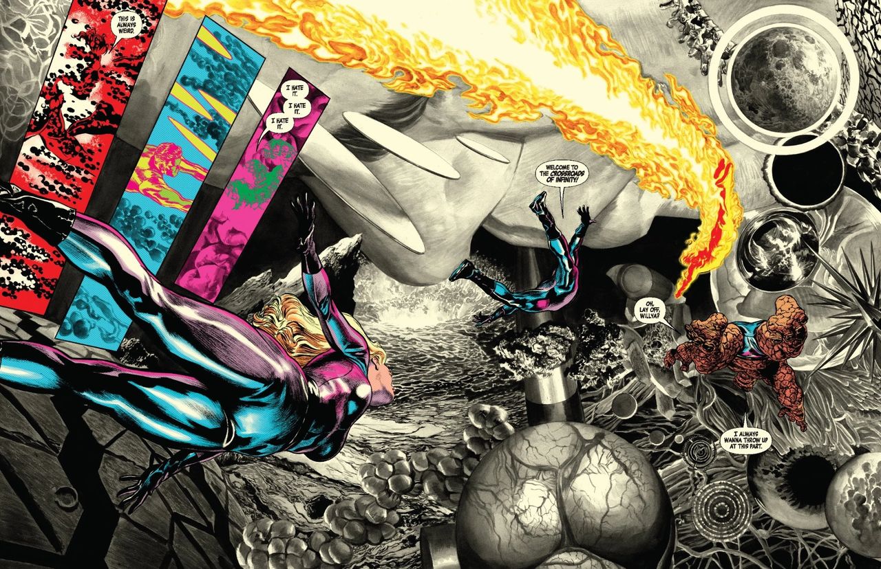 Fantastic Four: Full Circle pages
