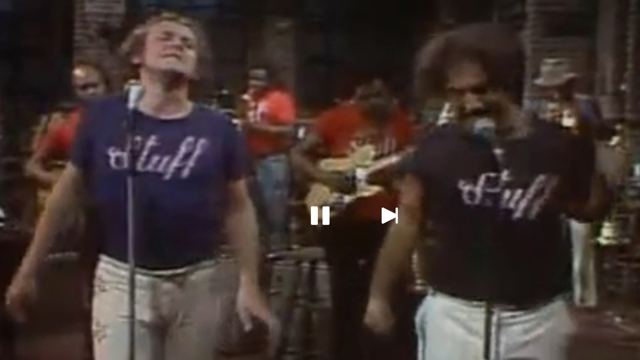 Joe Cocker and John Belushi as Joe Cocker on SNL