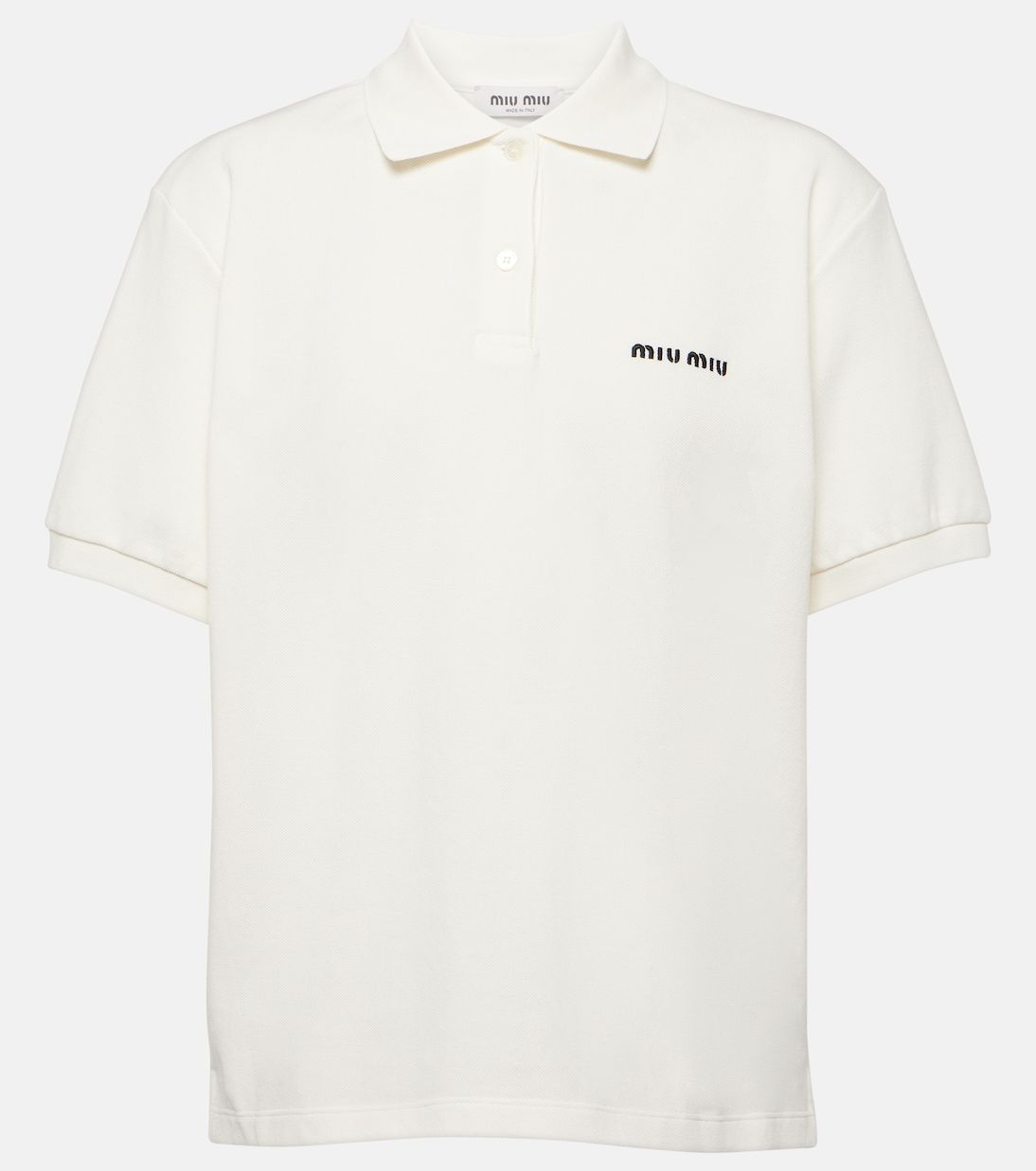 Logo Cotton Piqué Polo Shirt
