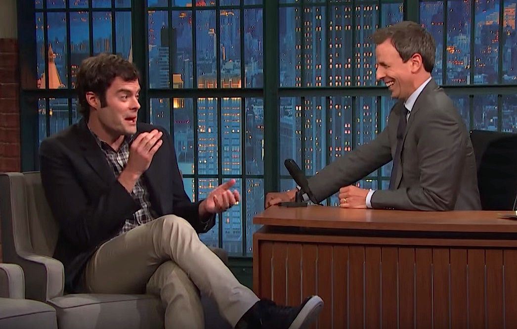 Bill Hader talks Trainwreck and Amsterdam