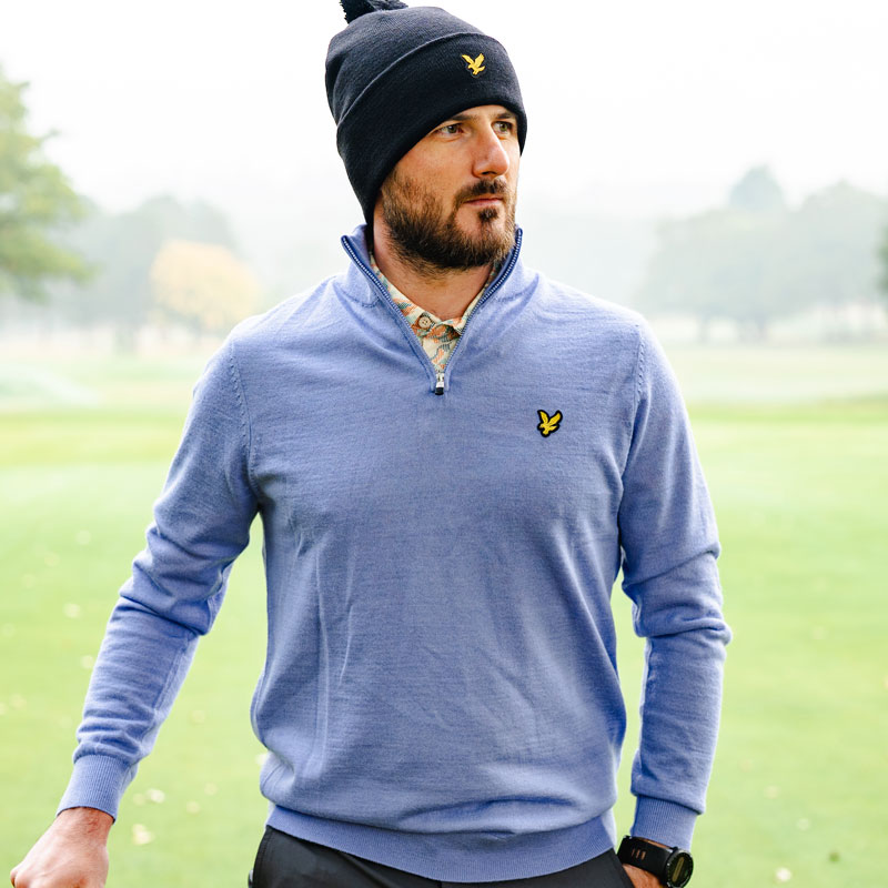 Lyle &amp;amp; Scott Golf Quarter Zip Jumper
