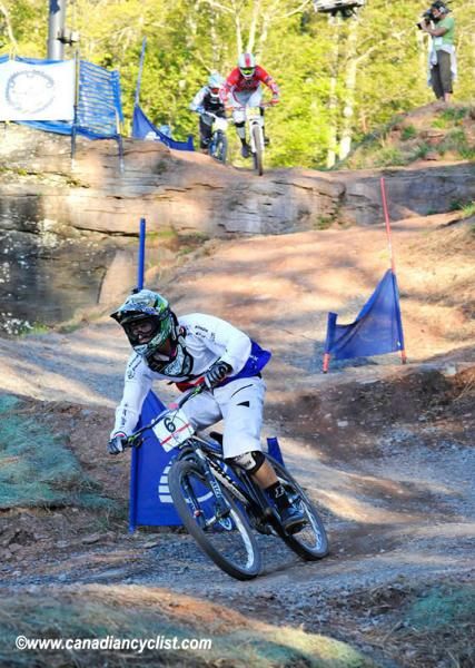 Kamil Tatarkovic rode away in 1/8 final.