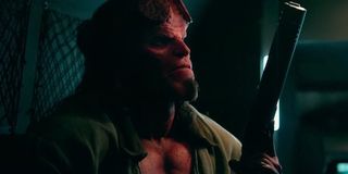 David Harbour as Hellboy