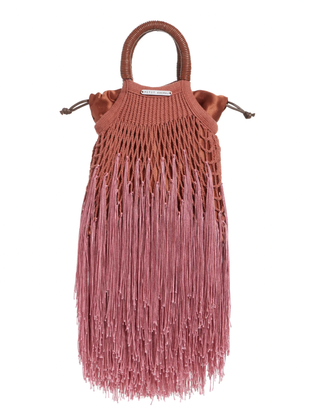 Mini Fringe | Nutmeg — Petit Kouraj Luxury Handmade Bags Inspired by Haiti