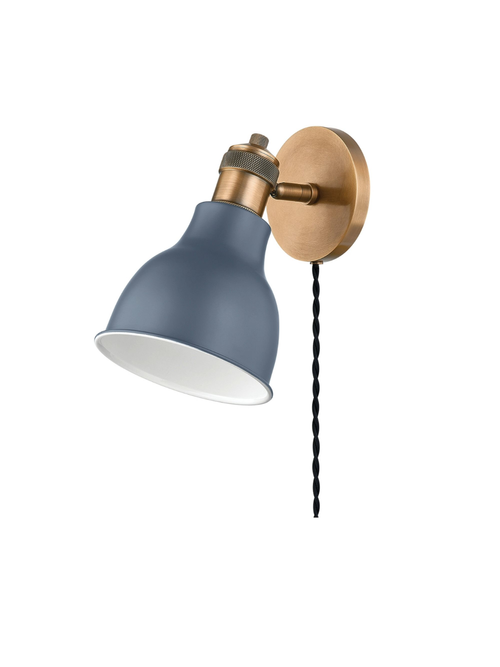 Kelley Enamel Plug-In Sconce