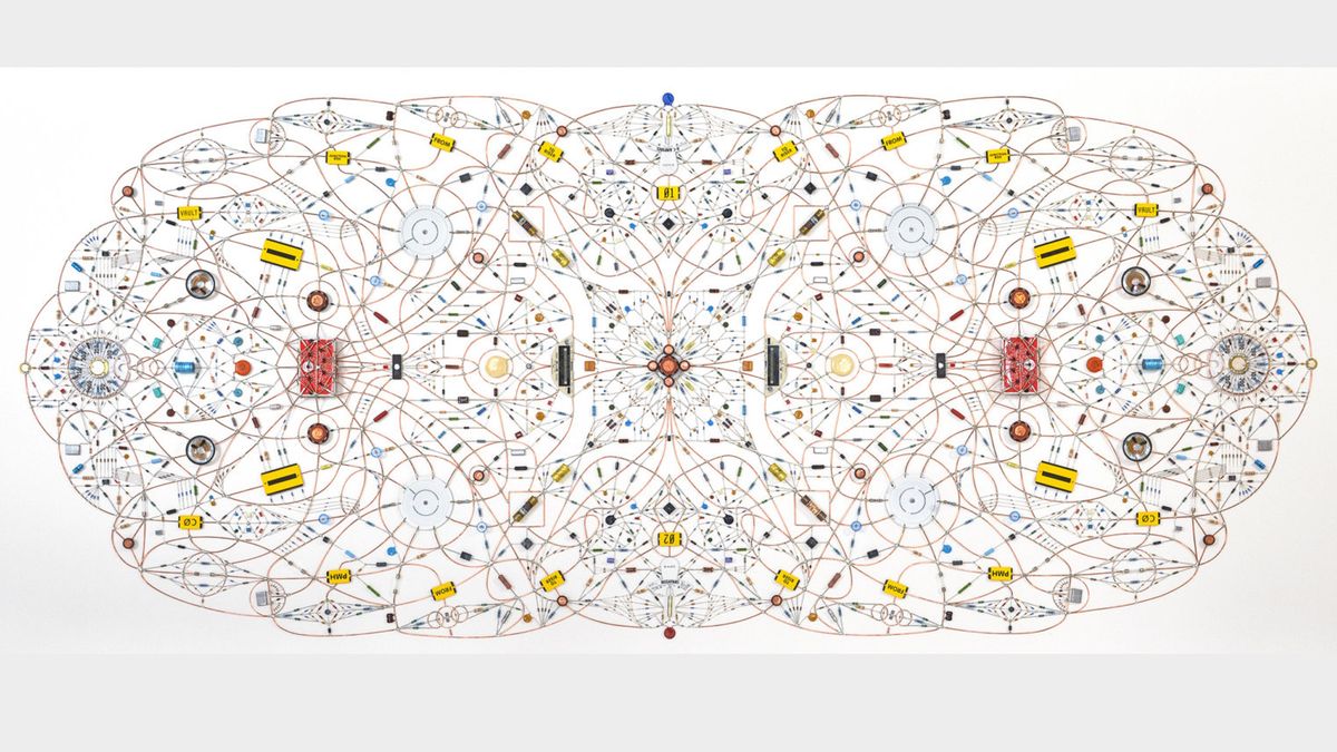 Leonardo Ulian&#039;s large technological mandala.