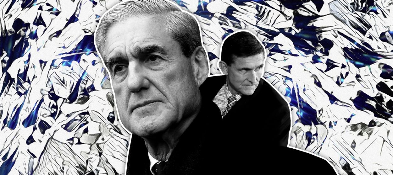 Robert Mueller and Michael Flynn.