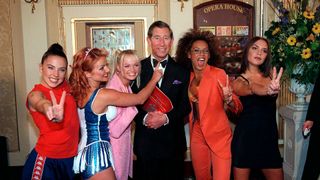 King Charles most memorable moments - Prince Charles meeting the Spice Girls