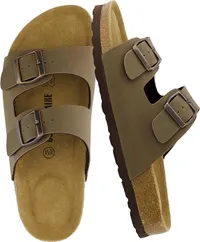 Cushionaire Lane Cork Footbed Sandals