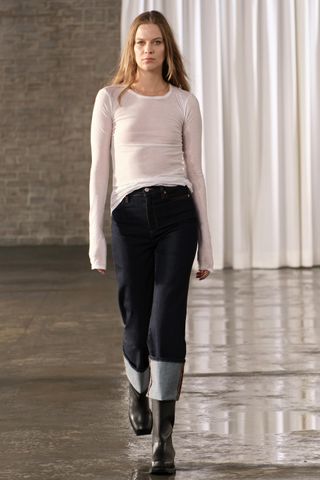 Zw Collection Straight High-Waist Jeans