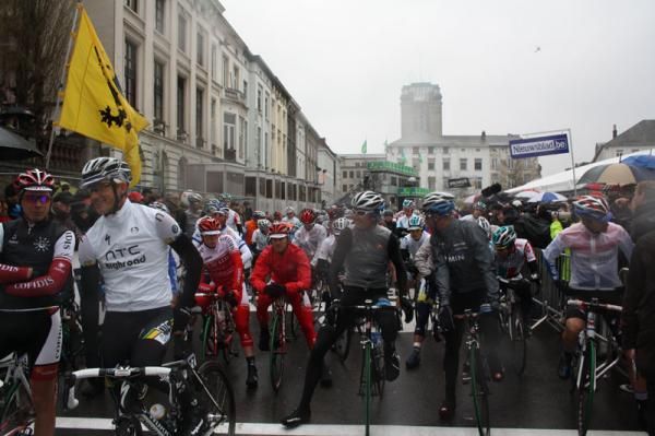The start line