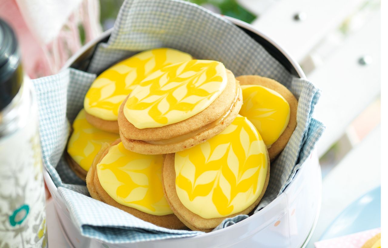 lemon curd cookies