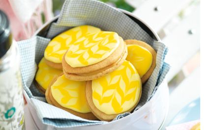 lemon curd biscuits