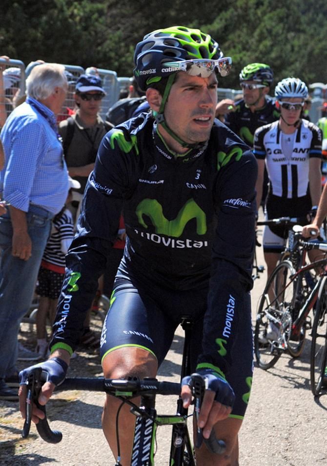 Imanol Erviti (Movistar Team) drove the peloton along with Rub&eacute;n Plaza and Juanjo Lobato for almost 150 kilometres