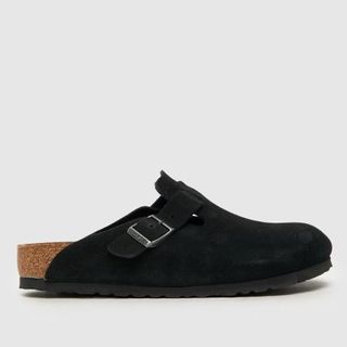 Birkenstock Boston Clog Sandals in Black