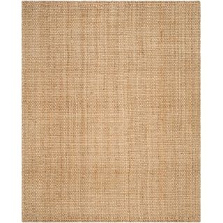 Safavieh Natural Fiber Malcolm Braided Jute Area Rug, Natural, 9' X 12'