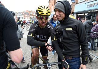 Russell Downing and brother Dean at the CiCLE Classic 2016