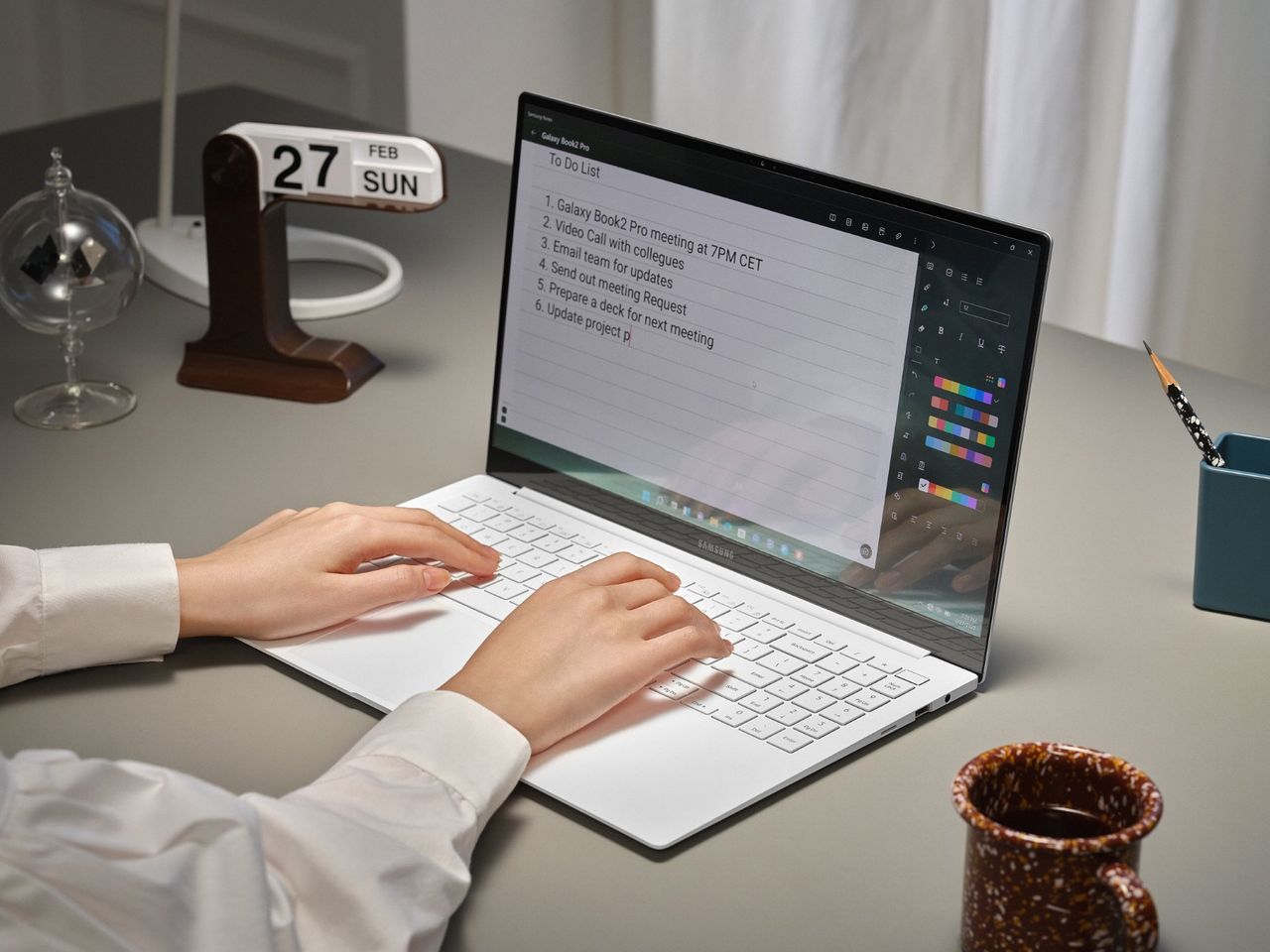 Samsung Galaxy Book2 Pro 4samsung Galaxy Book2 Pro 15 Silver Handson Hi Final