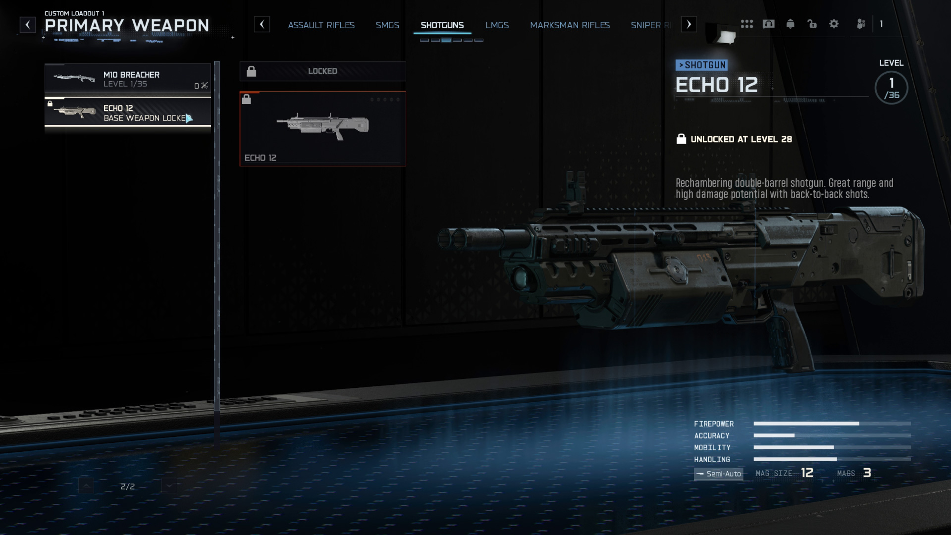Black Ops 7 guns – Echo 12