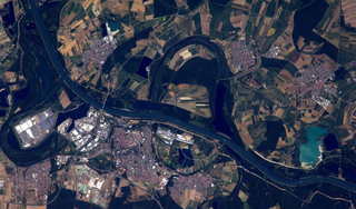 A German City From ISS