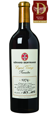 G&Atilde;&copy;rard Bertrand Legend Vintage Languedoc-Roussillon1974