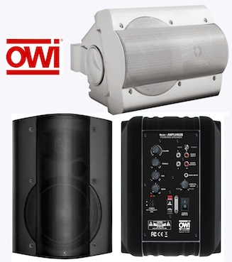 OWI Introduces Combo Power Supply and Self-Amplified Speaker System