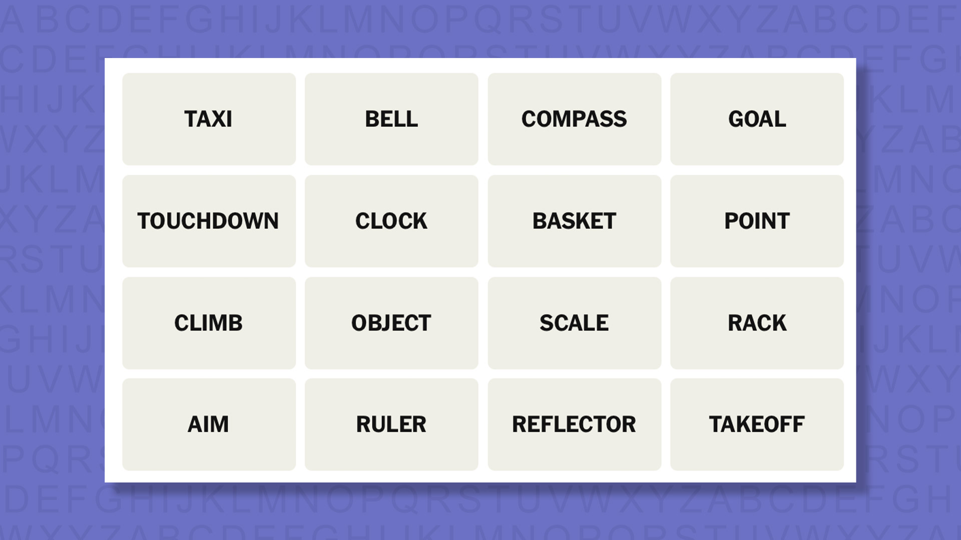 NYT Connections hints for game 933 on a purple background