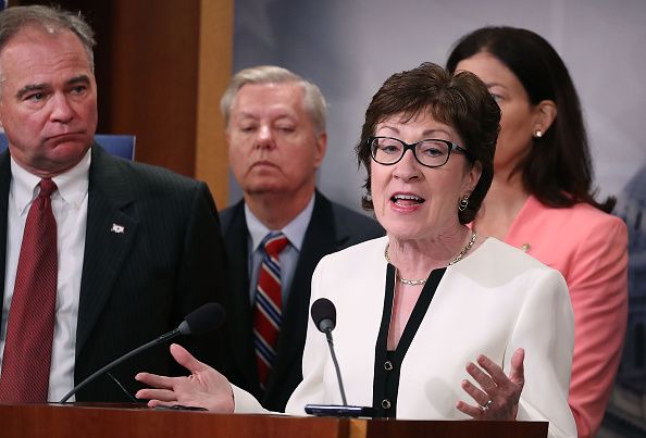 Republican Sen. Susan Collins of Maine.