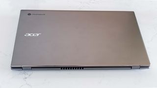 Acer Chromebook 515 lying closed on a desk