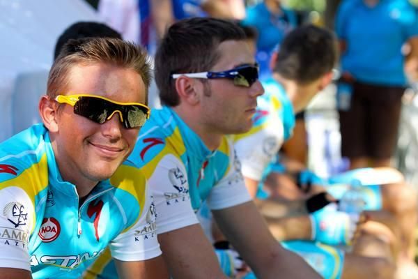 Allan Davis looked relaxed for the crit.