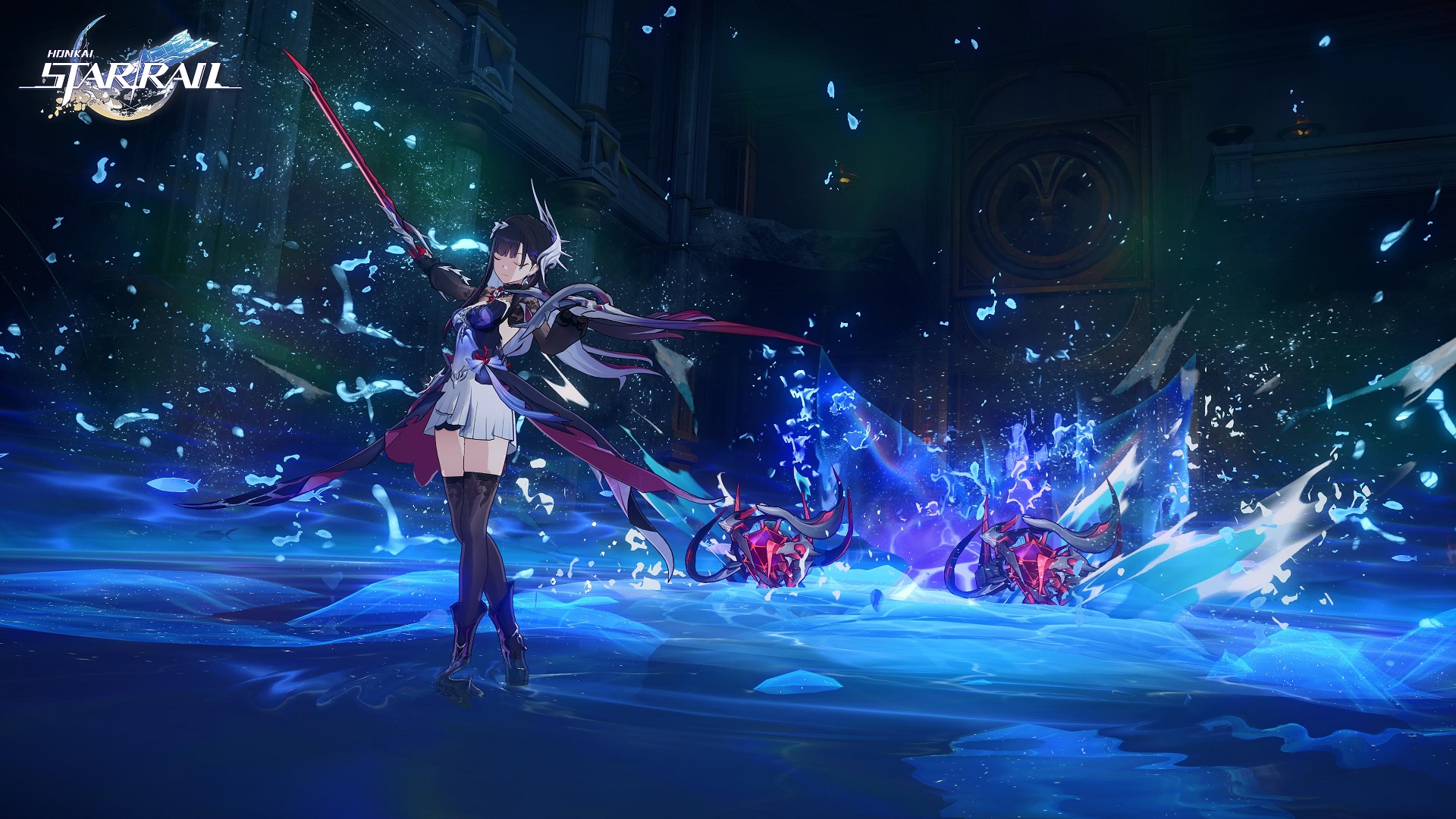 Hysilens using an ability in combat