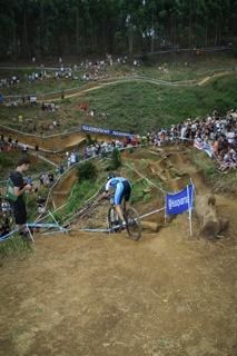 Mountain bike enthusiasts turned out in their numbers to support Burry Stander and the rest of the elite men's cross country field