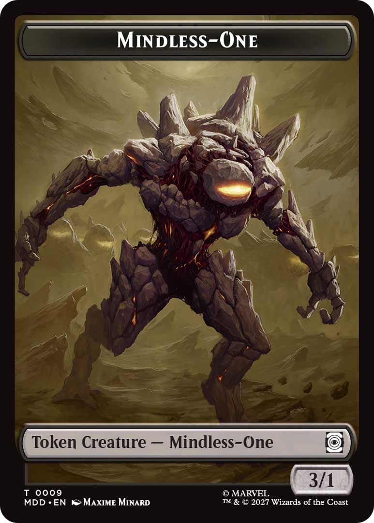 MTG Darkhold Destiny cards on a plain background