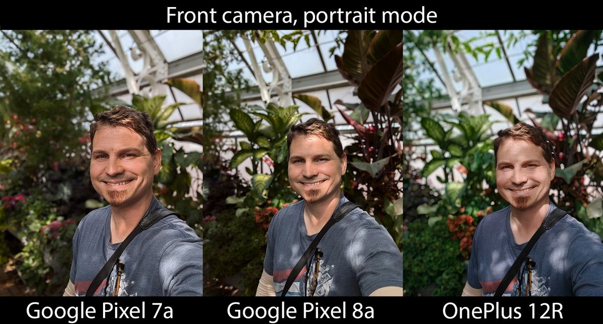 Comparing the Google Pixel 8a's camera with the Pixel 7a and OnePlus 12R