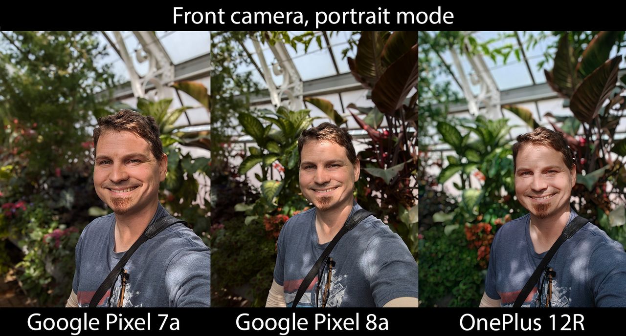 Comparing the Google Pixel 8a's camera with the Pixel 7a and OnePlus 12R