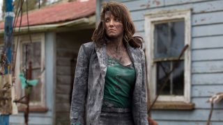 Lucy Lawless as Ruby Knowby on Ash vs. Evil Dead