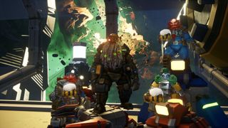 An image of the dwarves in Deep Rock Galactic.