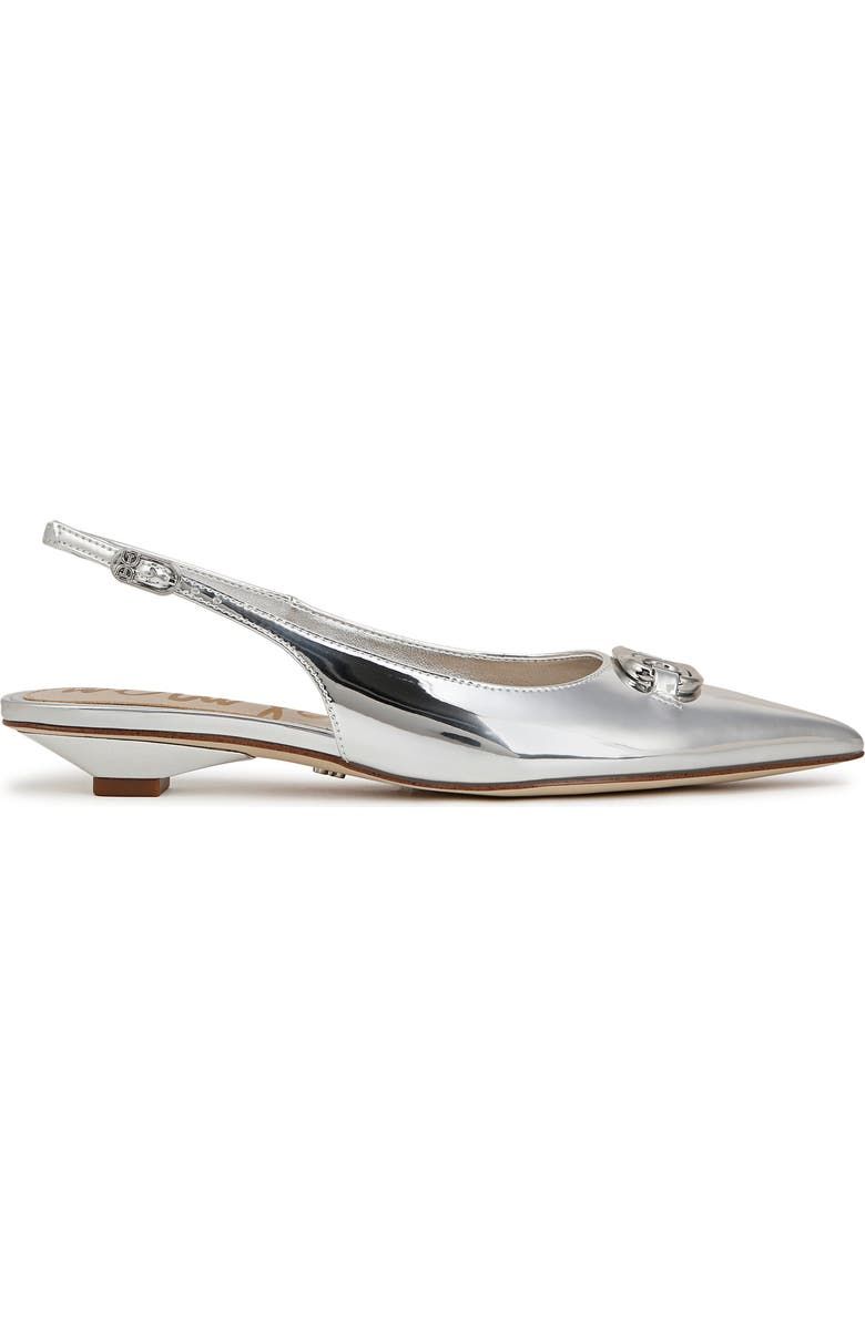 Aggie Pointed Toe Slingback Flat